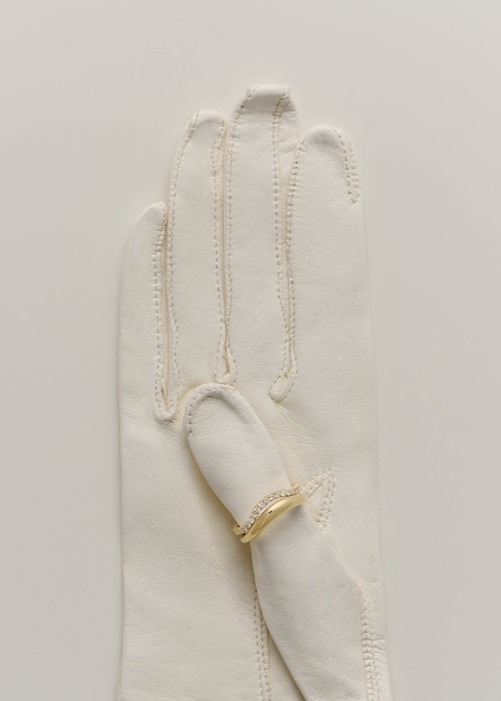 0.25 TCW Round Shaped Half Eternity Lab Grown Diamond Wedding Band