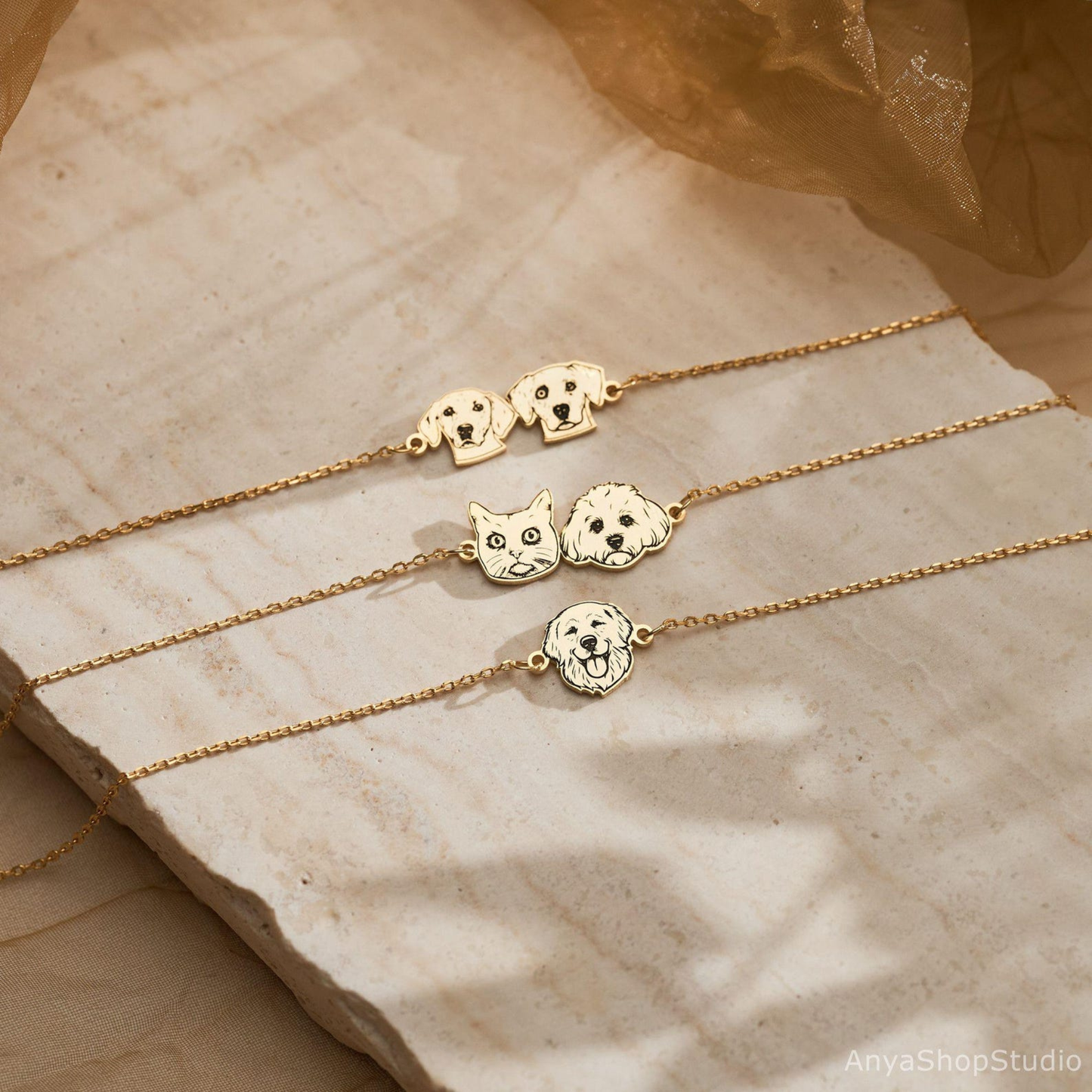 Dog Photo Personalised Bracelet