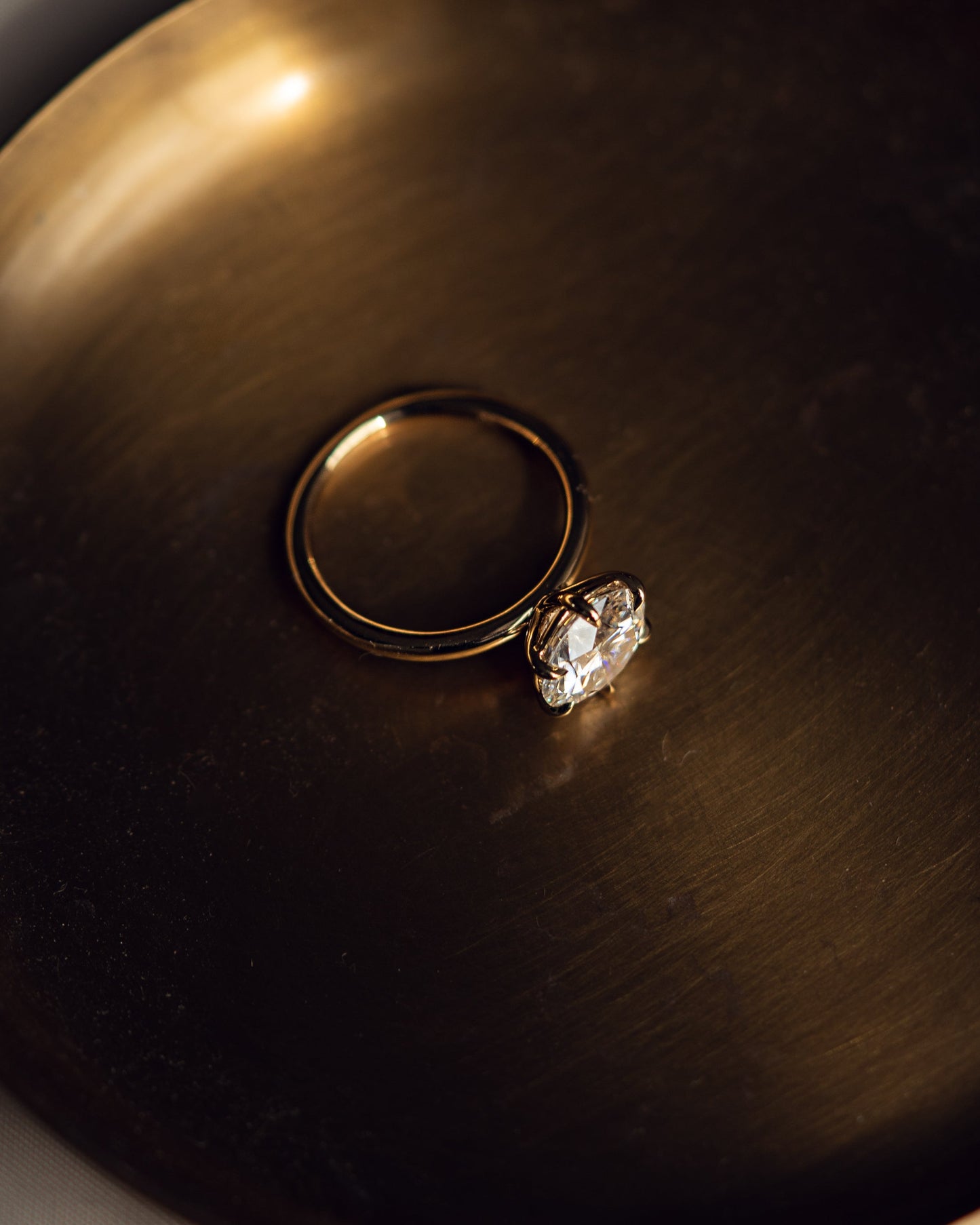 1.60 CT Round Cut Solitaire Lab Grown Diamond Engagement Ring