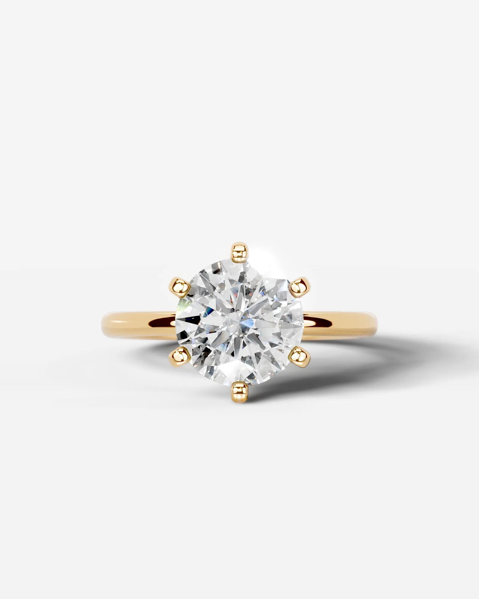 Marquise Solitaire With Tulip Prongs Lab Grown Diamond Engagement Ring