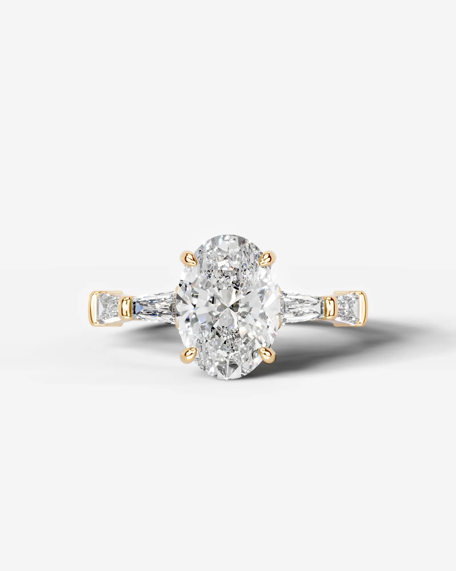 Marquise Solitaire With Tulip Prongs Lab Grown Diamond Engagement Ring