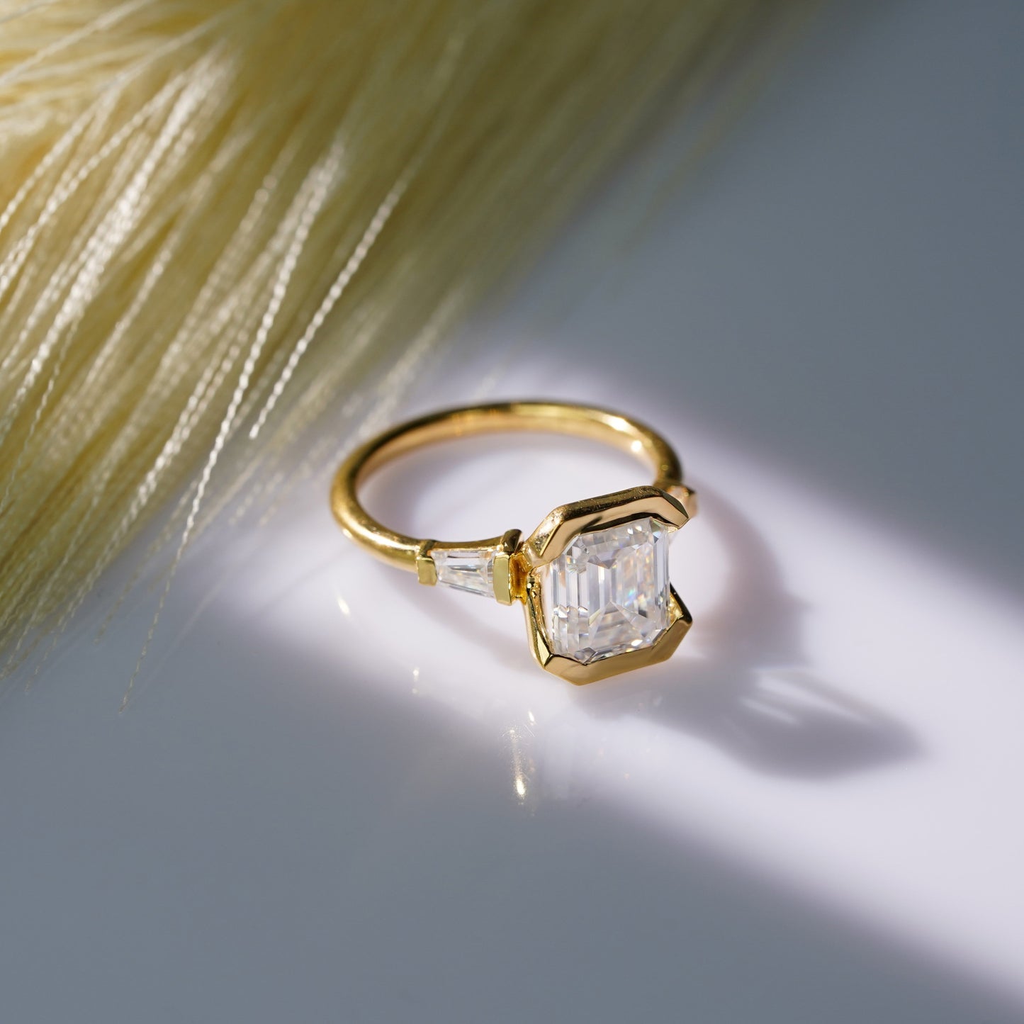 Oval Solitaire Engagement Ring – 2 CT Lab Grown Diamond