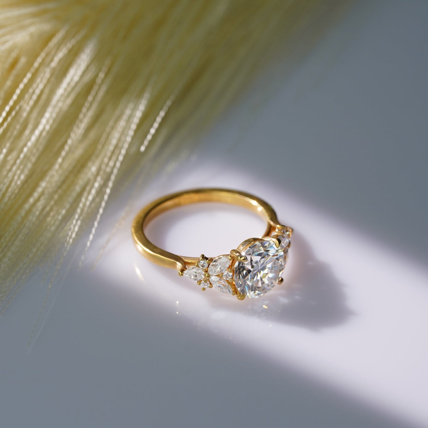 Oval Solitaire Engagement Ring – 2 CT Lab Grown Diamond