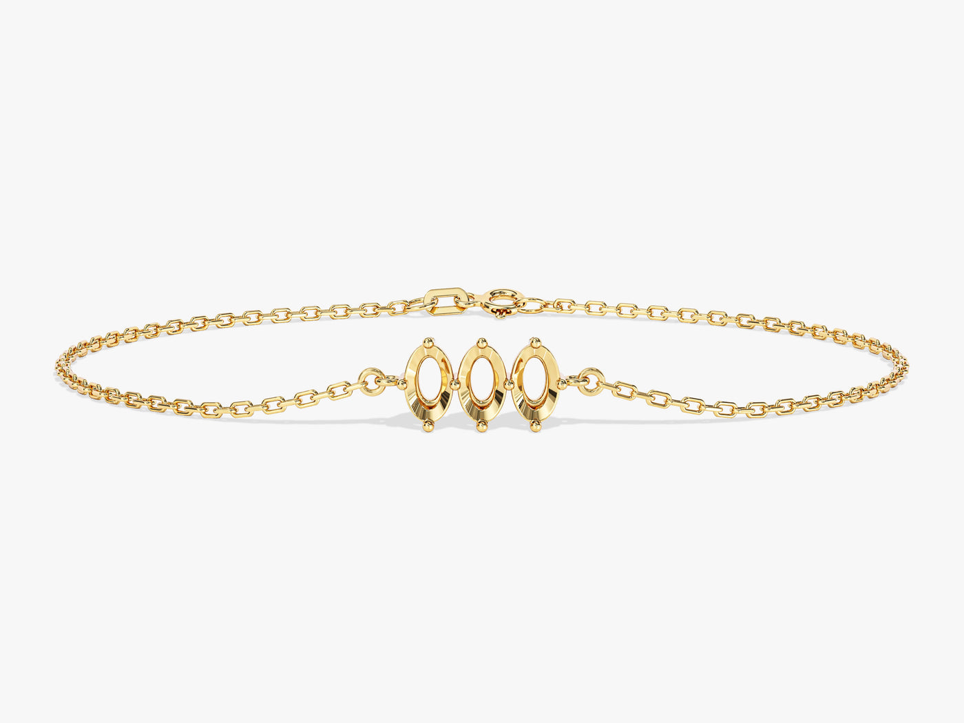 Oval Multi-Stone Birthstone Bracelet