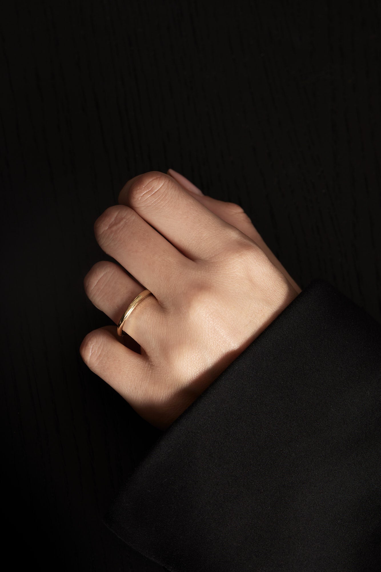 0.25 TCW Round Shaped Half Eternity Lab Grown Diamond Wedding Band