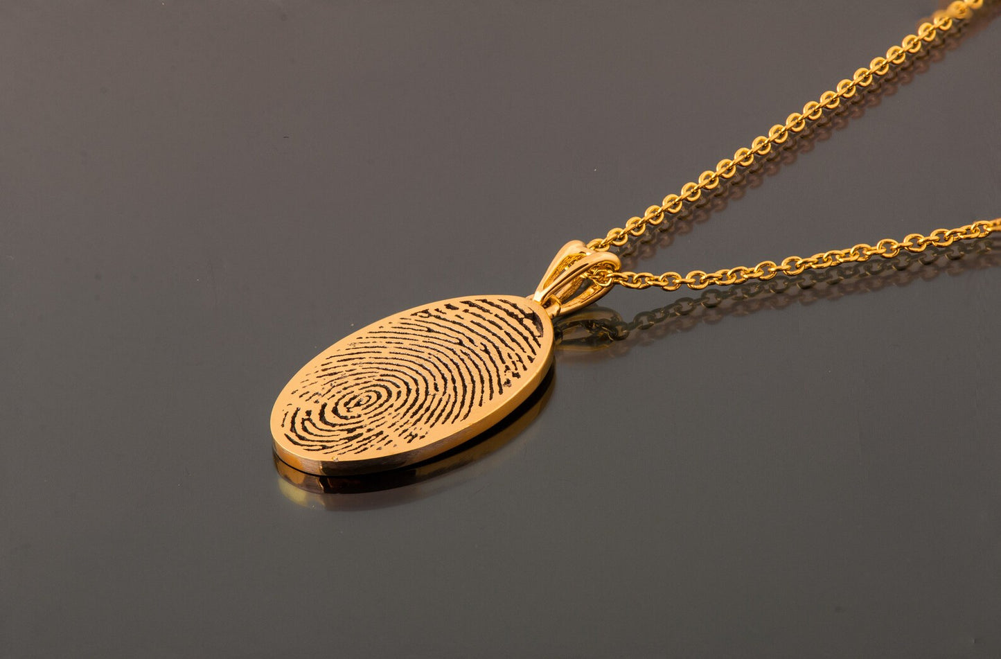 Fingerprint Custom Pendant Necklace