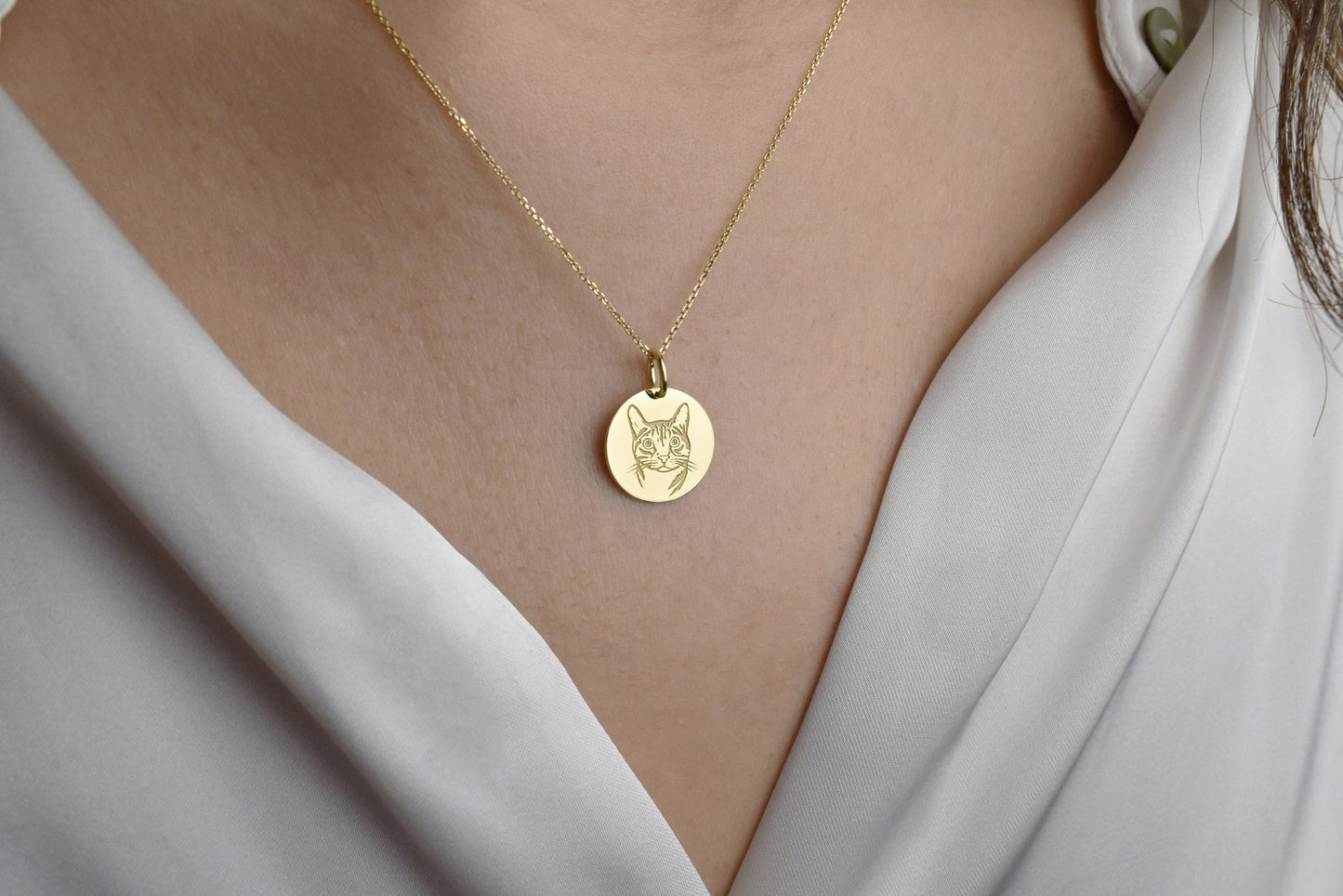 Pet Personalised Sketch Pendant