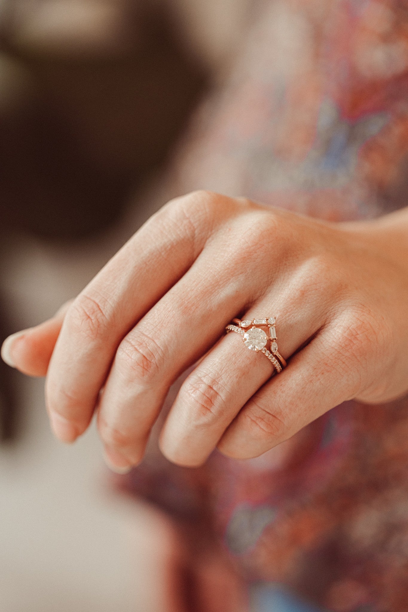 0.25 TCW Round Shaped Half Eternity Lab Grown Diamond Wedding Band