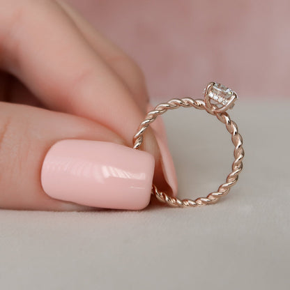 Marquise Cut Cluster Styled Lab Grown Bridal Ring Set