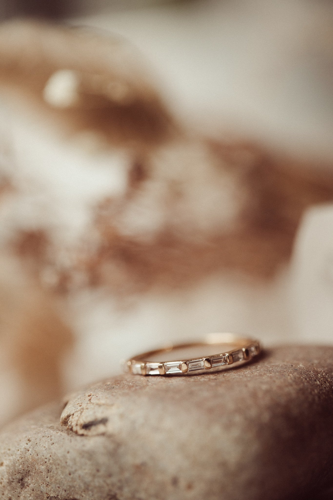 0.25 TCW Round Shaped Half Eternity Lab Grown Diamond Wedding Band