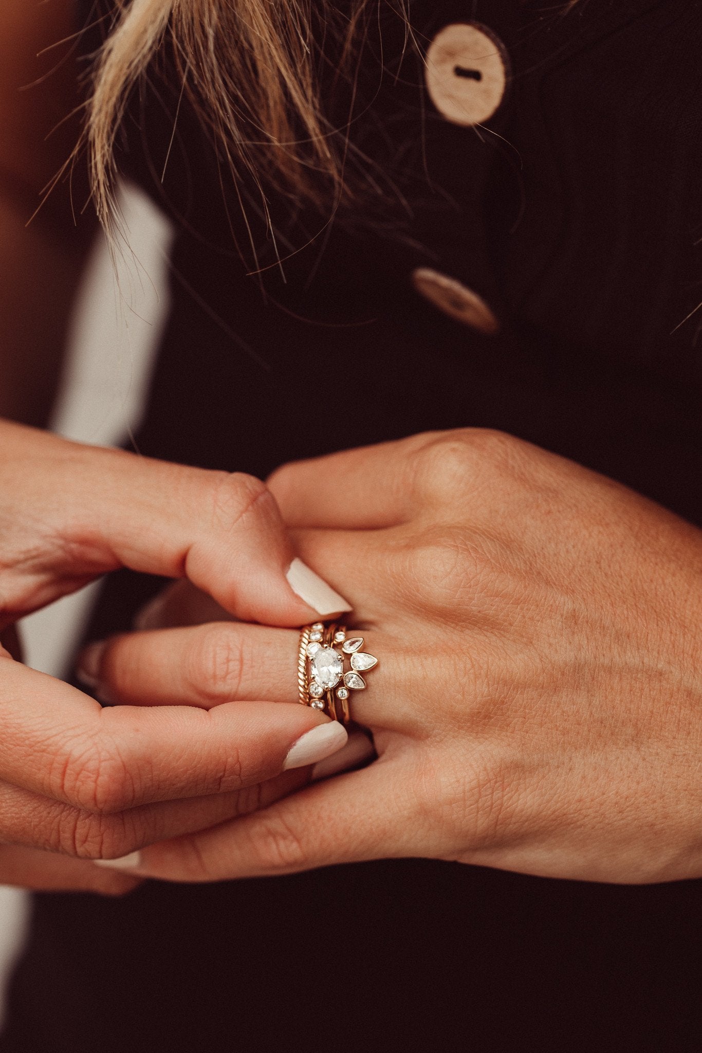 0.25 TCW Round Shaped Half Eternity Lab Grown Diamond Wedding Band