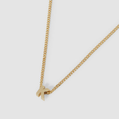 Letter Initial Chained Necklace