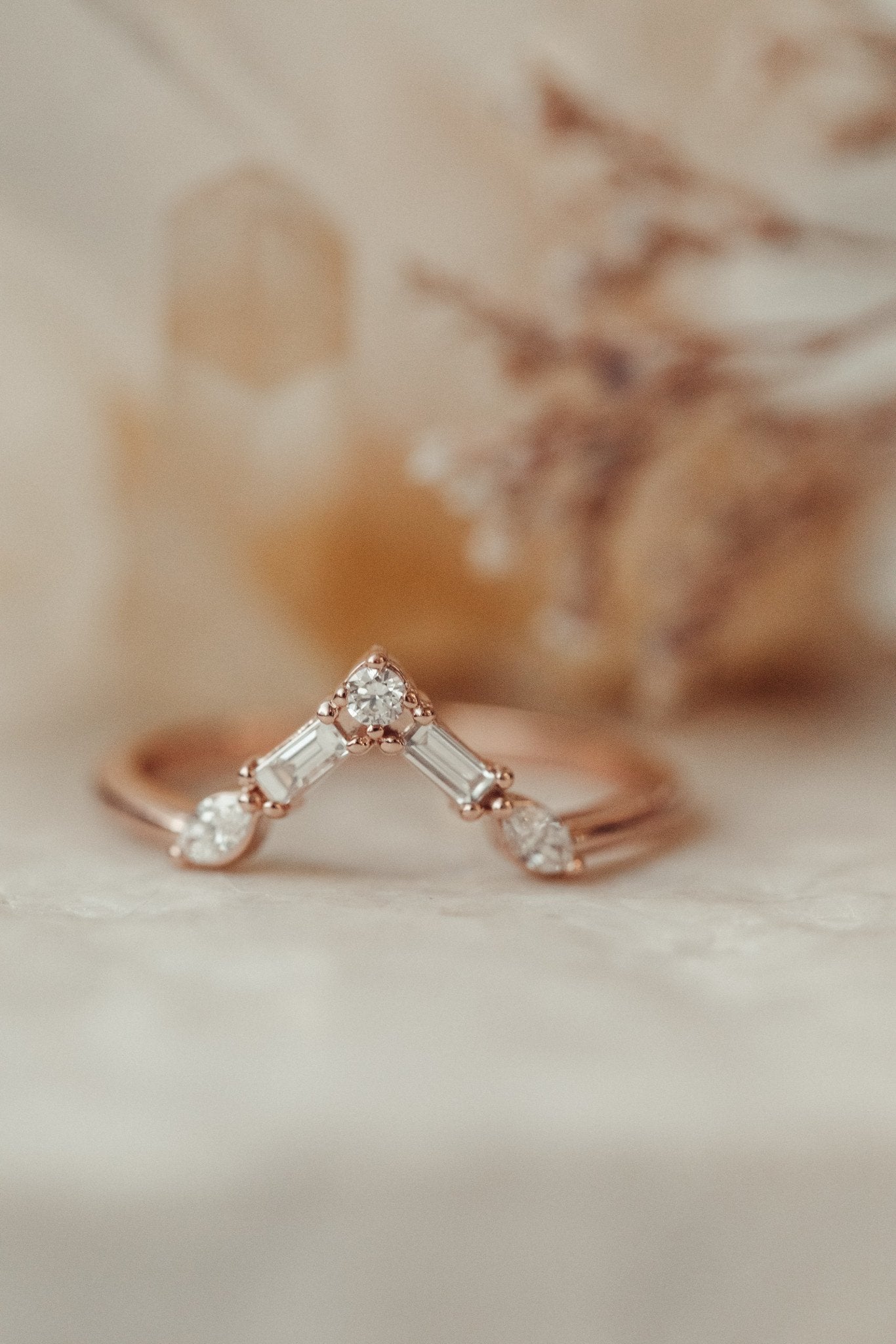 0.25 TCW Round Shaped Half Eternity Lab Grown Diamond Wedding Band