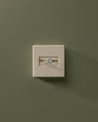 Round Halo, Pave & Split Shank Engagement Ring – 1.93 CT Lab Grown Diamond