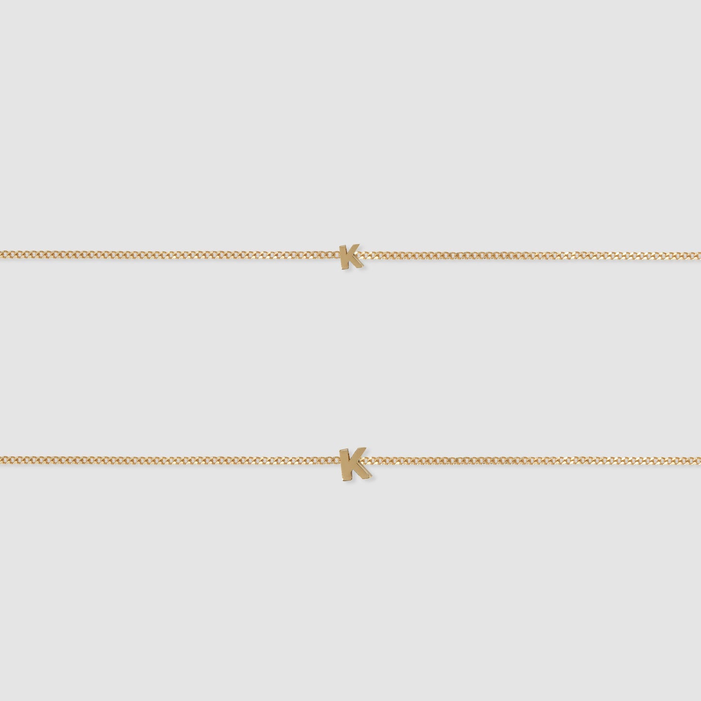 Letter Chain Bracelet