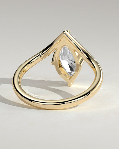 Round Halo, Pave & Split Shank Engagement Ring – 1.93 CT Lab Grown Diamond