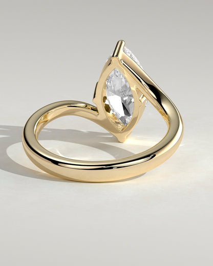 Round Halo, Pave & Split Shank Engagement Ring – 1.93 CT Lab Grown Diamond