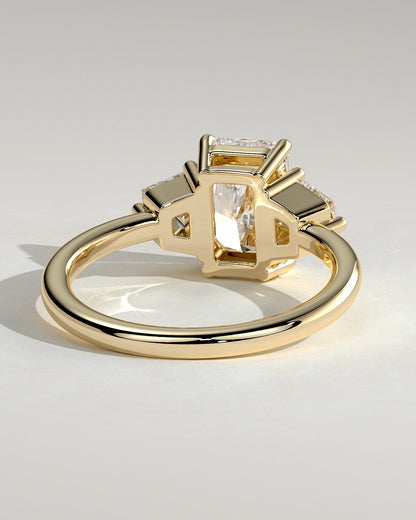 Round Halo, Pave & Split Shank Engagement Ring – 1.93 CT Lab Grown Diamond
