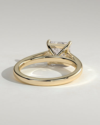 Round Halo, Pave & Split Shank Engagement Ring – 1.93 CT Lab Grown Diamond