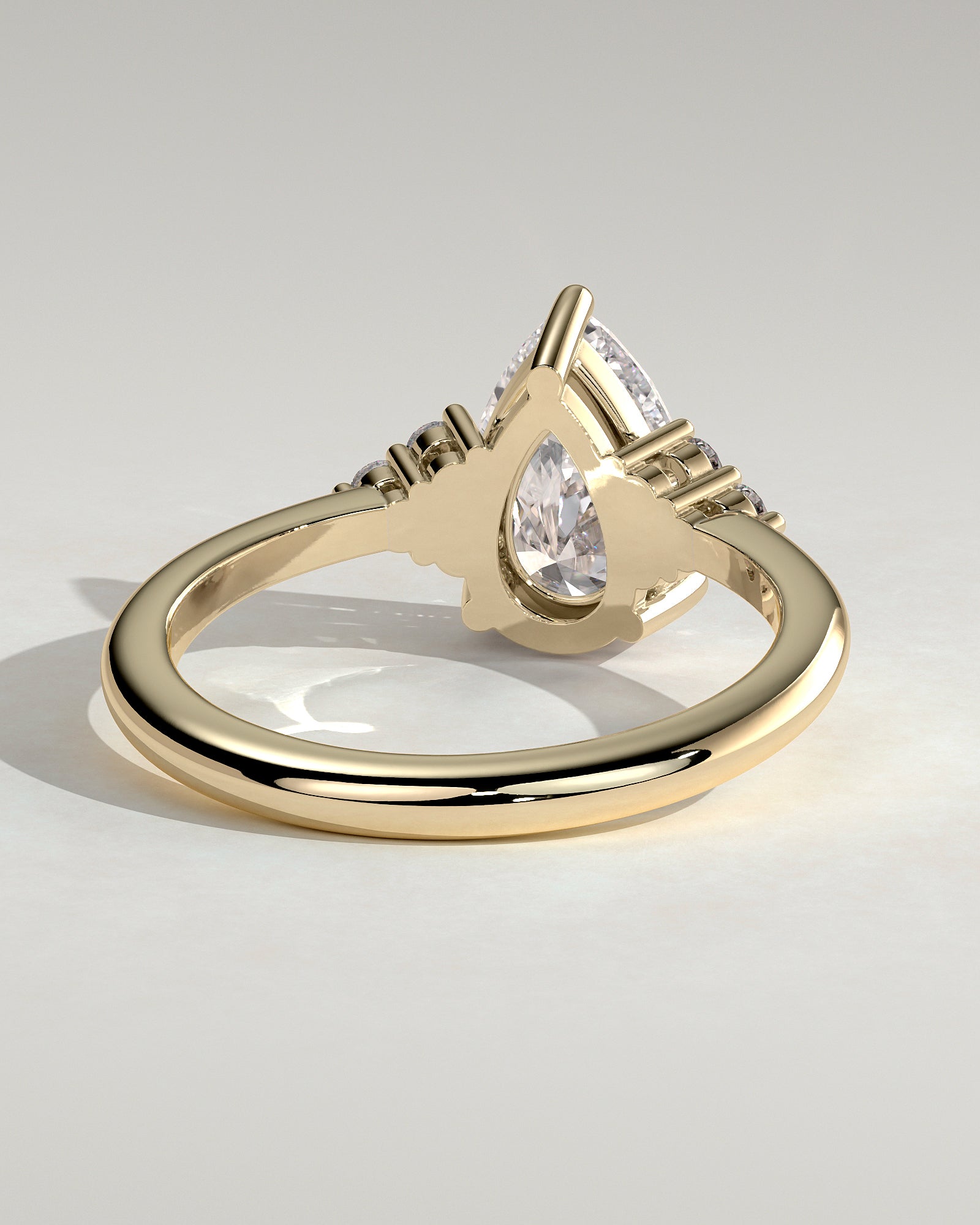 Round Halo, Pave & Split Shank Engagement Ring – 1.93 CT Lab Grown Diamond
