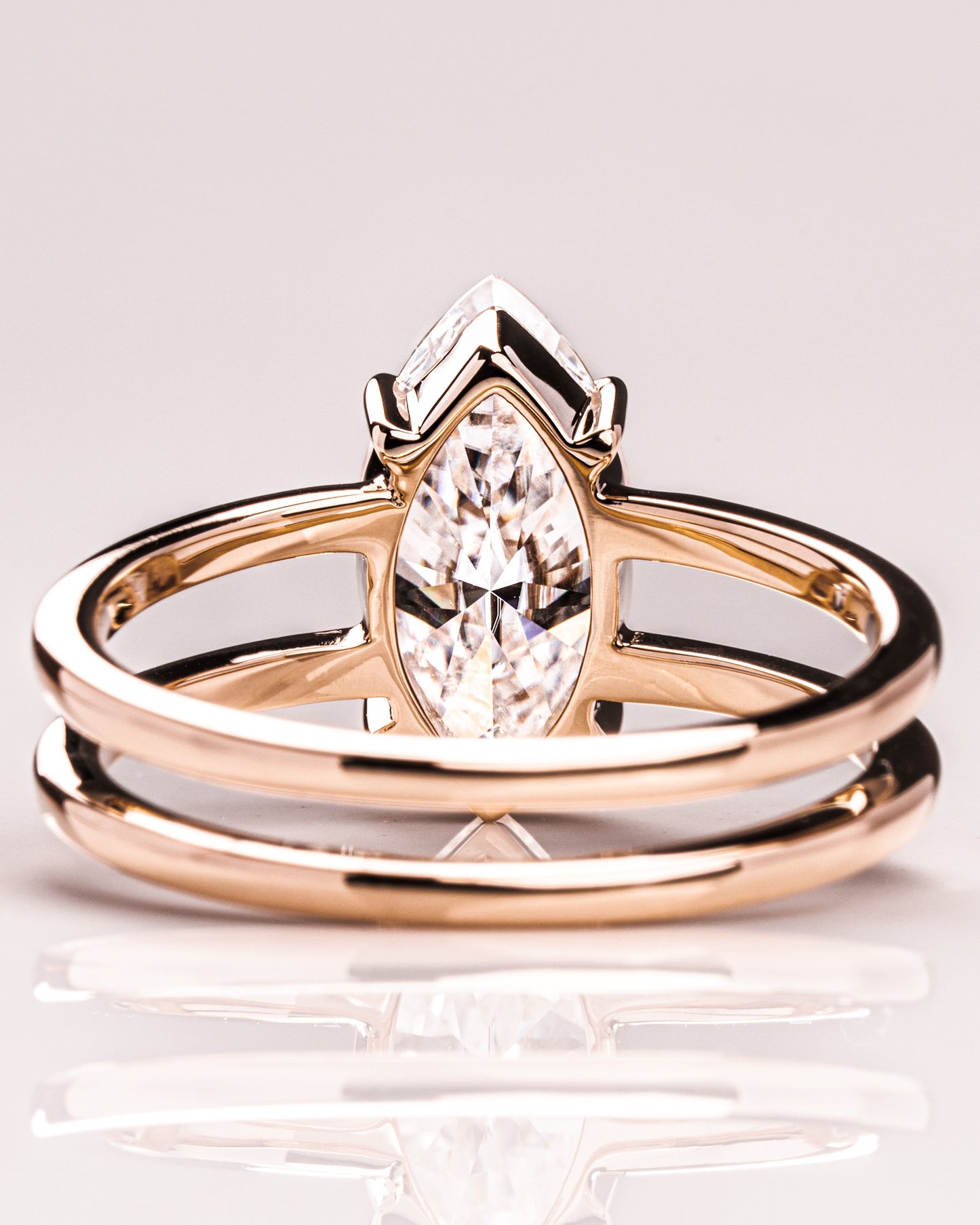 1.58 CT Marquise Cut Lab Grown Diamond Solitaire Engagement Ring