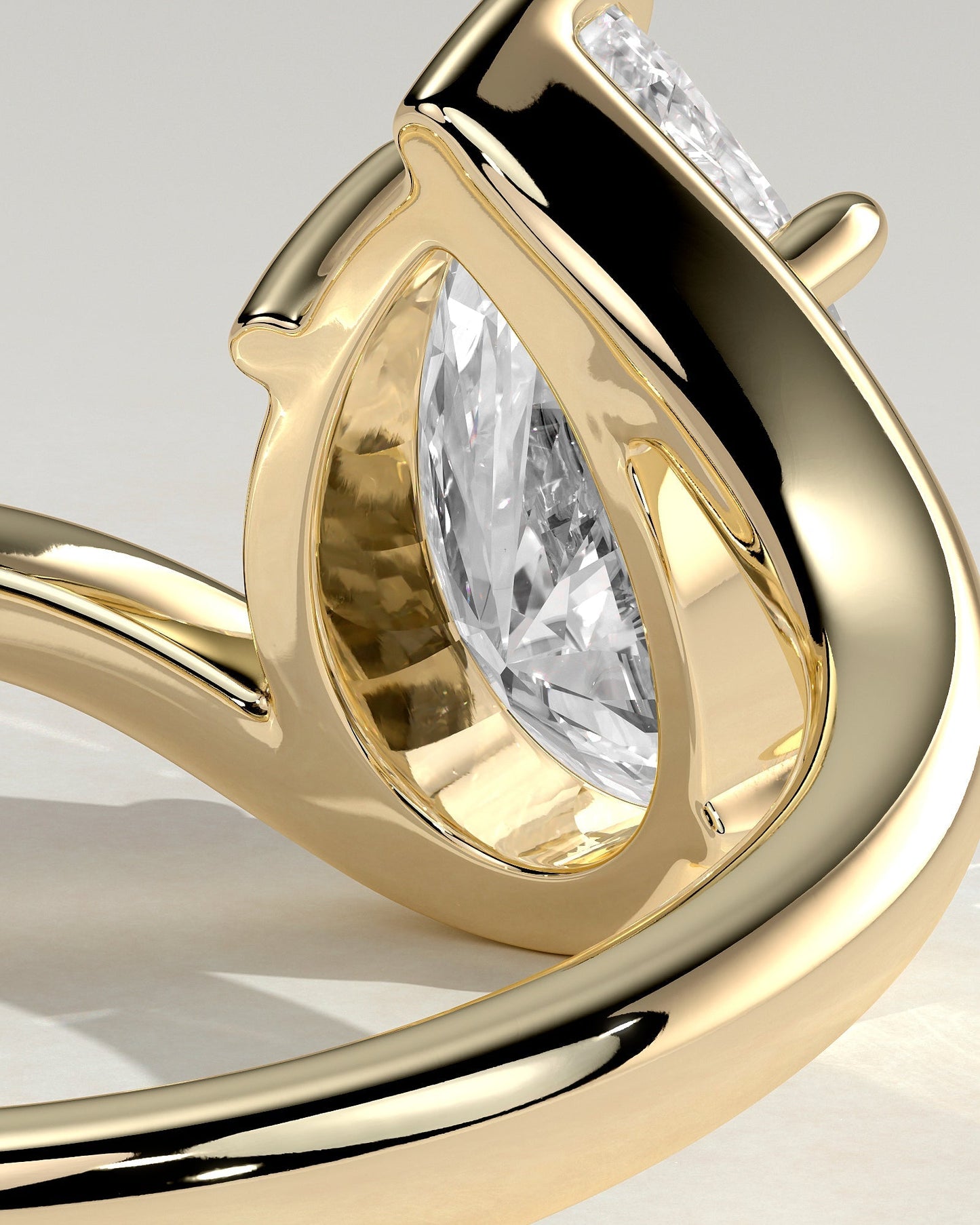 Round Halo, Pave & Split Shank Engagement Ring – 1.93 CT Lab Grown Diamond