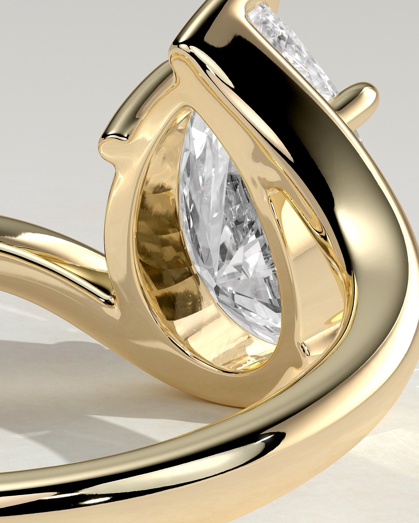 Round Halo, Pave & Split Shank Engagement Ring – 1.93 CT Lab Grown Diamond