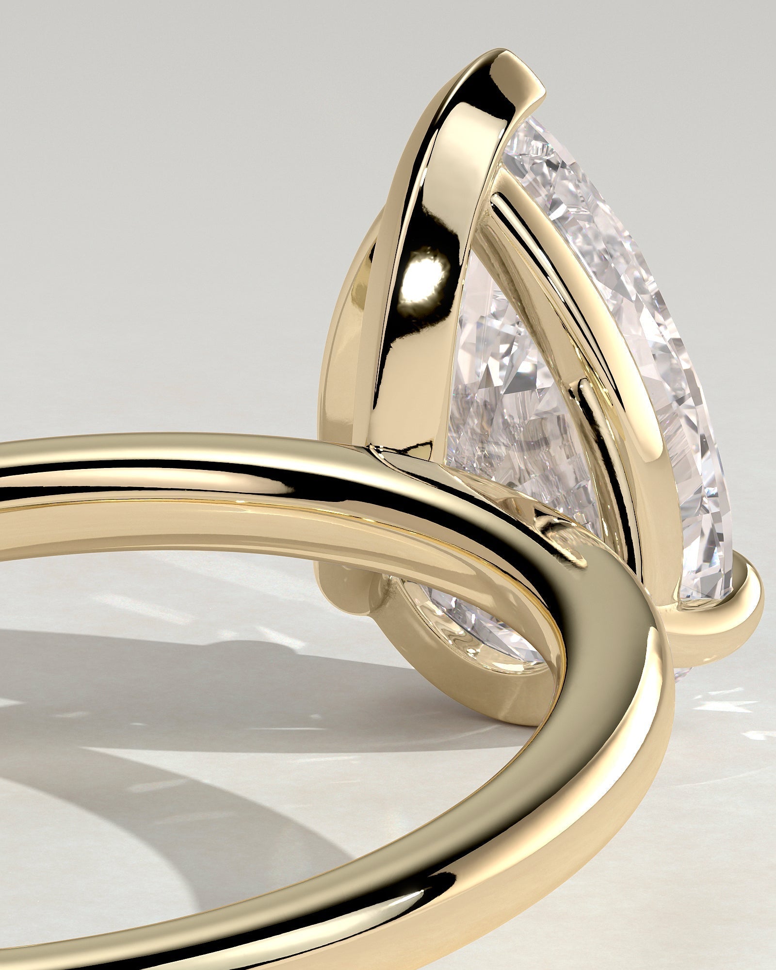 Round Halo, Pave & Split Shank Engagement Ring – 1.93 CT Lab Grown Diamond