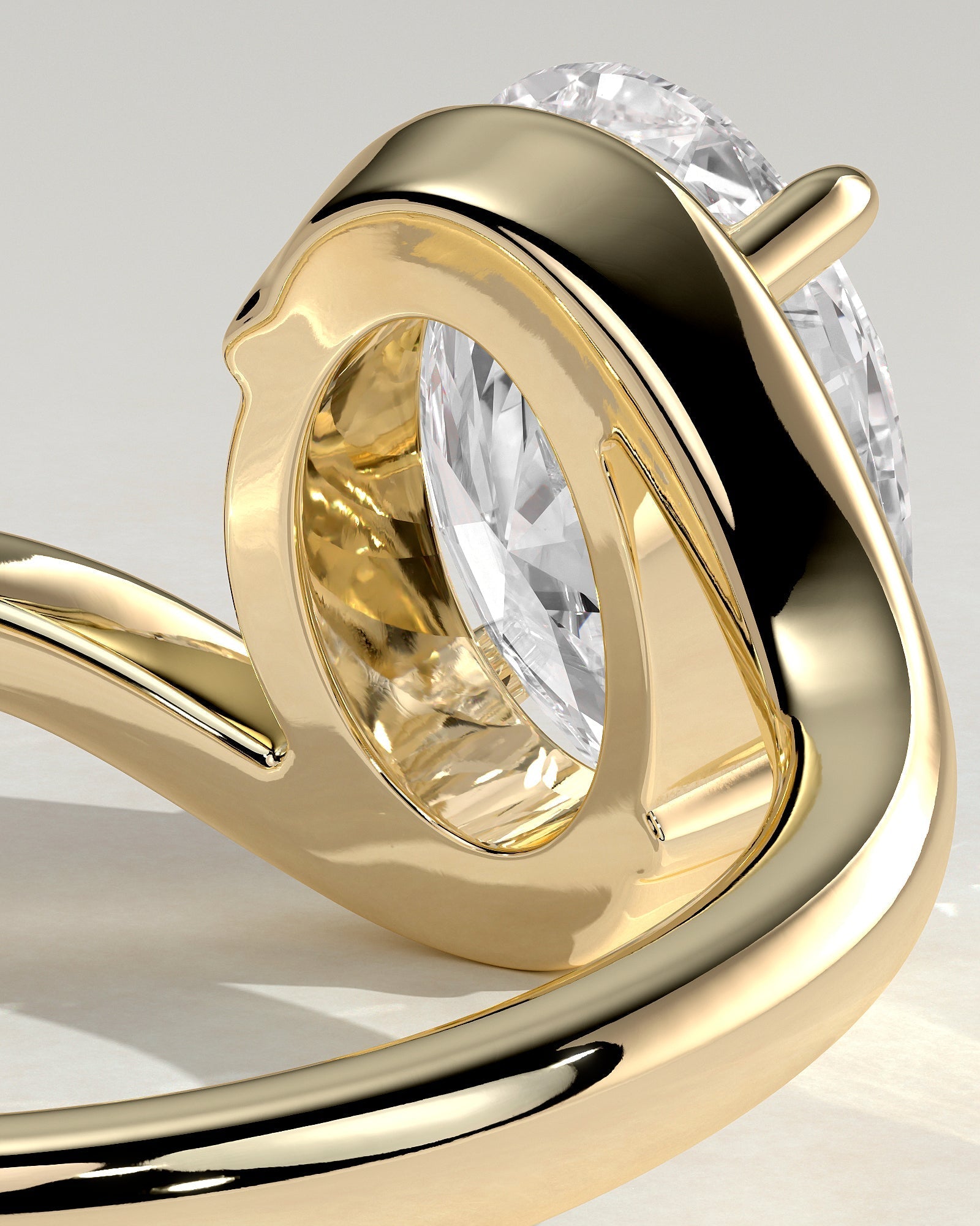 Round Halo, Pave & Split Shank Engagement Ring – 1.93 CT Lab Grown Diamond