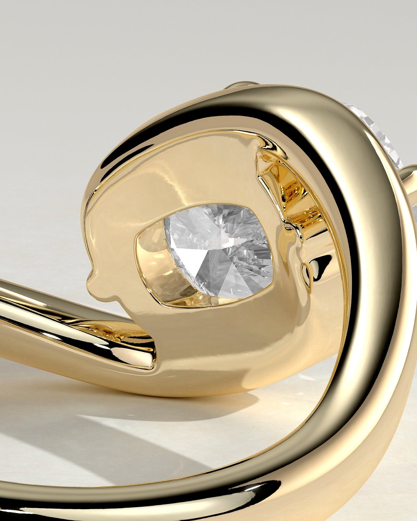 Round Halo, Pave & Split Shank Engagement Ring – 1.93 CT Lab Grown Diamond