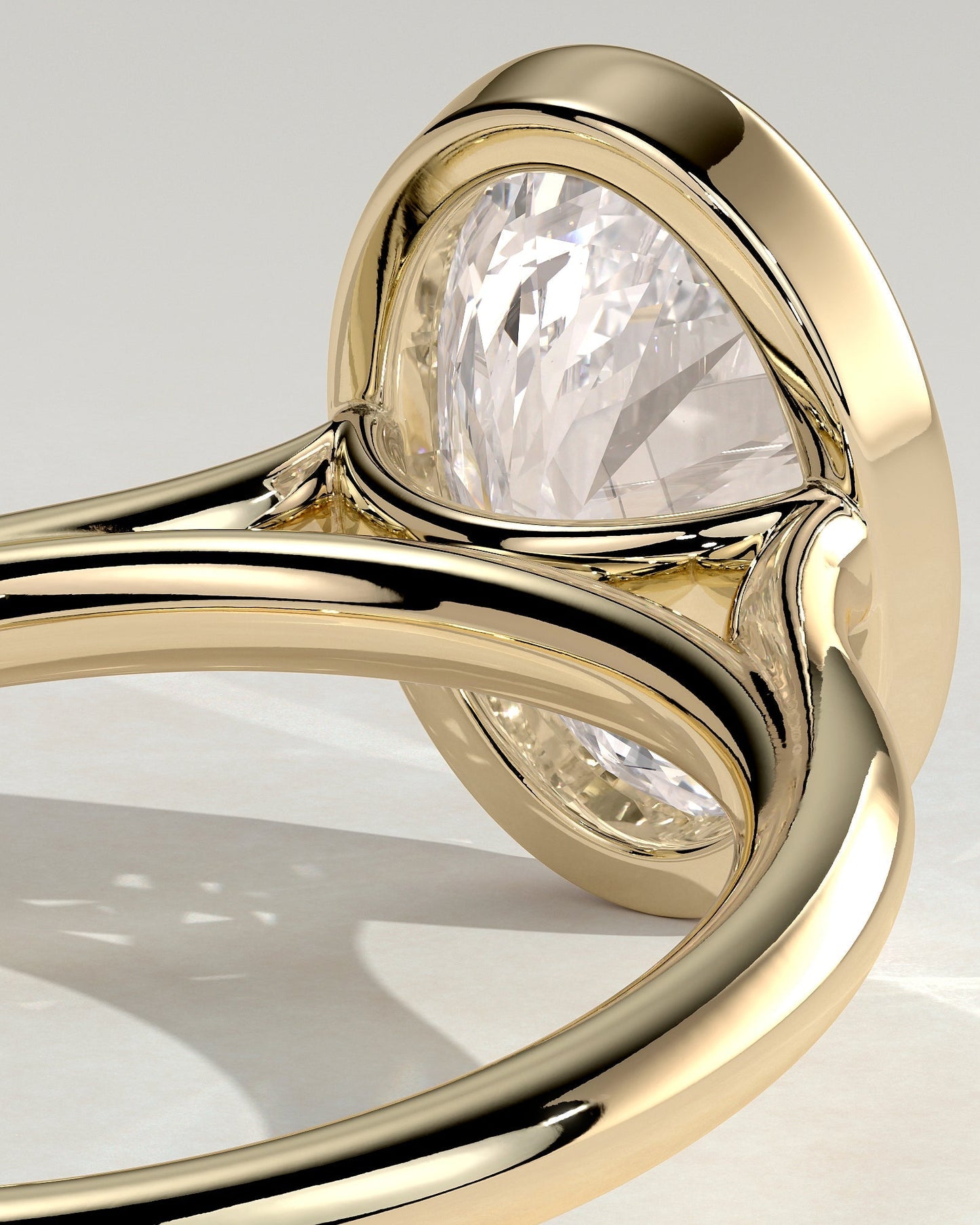 Round Halo, Pave & Split Shank Engagement Ring – 1.93 CT Lab Grown Diamond