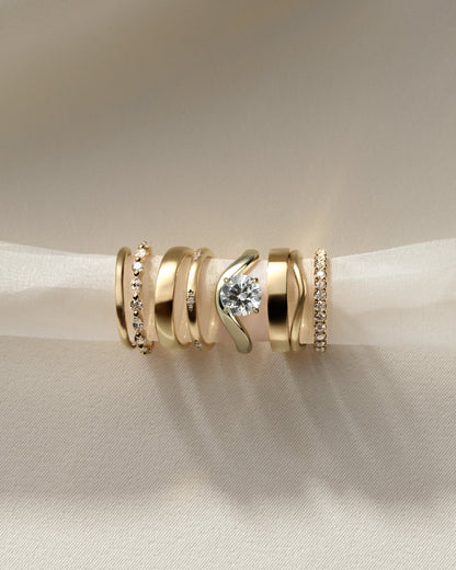 Round Halo, Pave & Split Shank Engagement Ring – 1.93 CT Lab Grown Diamond