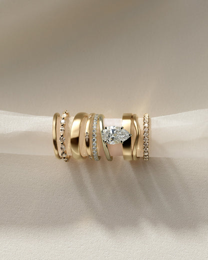 Round Halo, Pave & Split Shank Engagement Ring – 1.93 CT Lab Grown Diamond