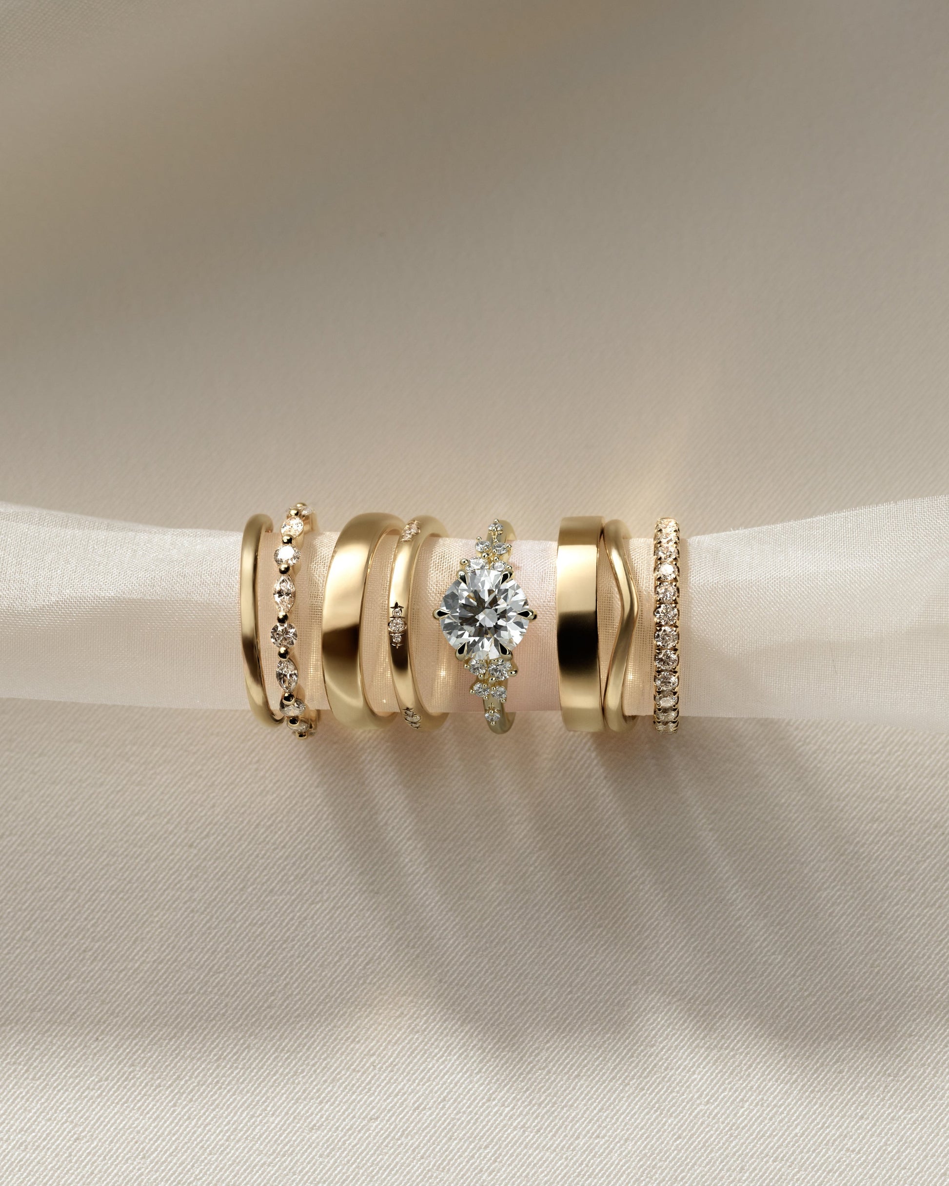 Round Halo, Pave & Split Shank Engagement Ring – 1.93 CT Lab Grown Diamond