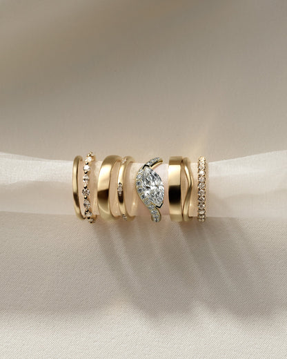Round Halo, Pave & Split Shank Engagement Ring – 1.93 CT Lab Grown Diamond