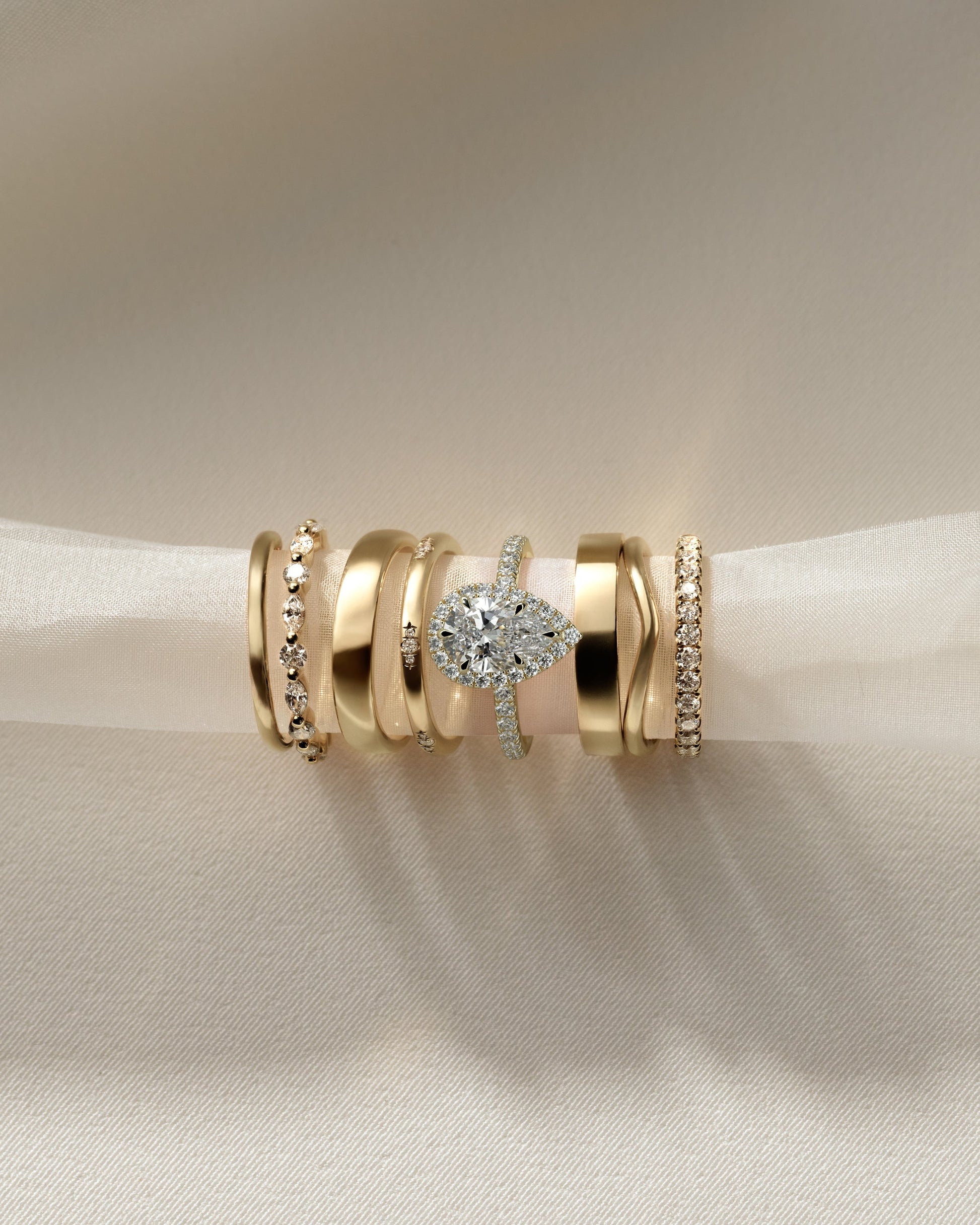 Round Halo, Pave & Split Shank Engagement Ring – 1.93 CT Lab Grown Diamond