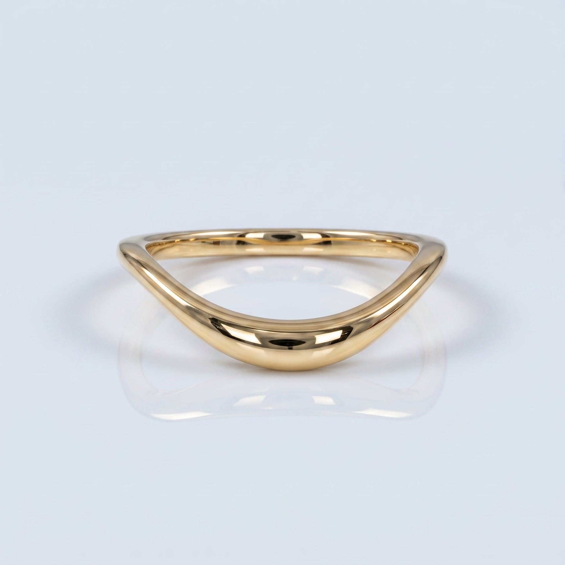 0.2 TCW Round Diamond Half Eternity DEF/VVS Lab Grown Wedding Band