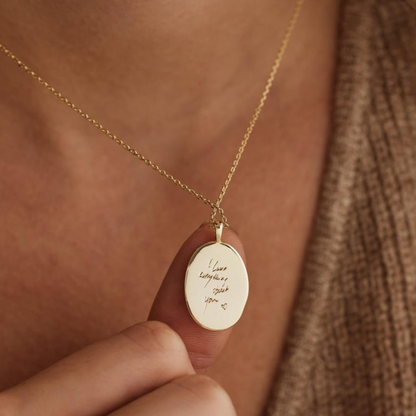 Fingerprint Dog Pendant Necklace