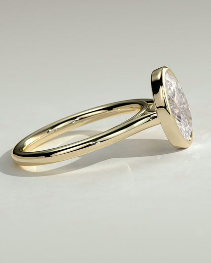 Round Halo, Pave & Split Shank Engagement Ring – 1.93 CT Lab Grown Diamond