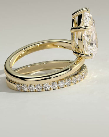 Round Halo, Pave & Split Shank Engagement Ring – 1.93 CT Lab Grown Diamond