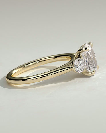 Round Halo, Pave & Split Shank Engagement Ring – 1.93 CT Lab Grown Diamond