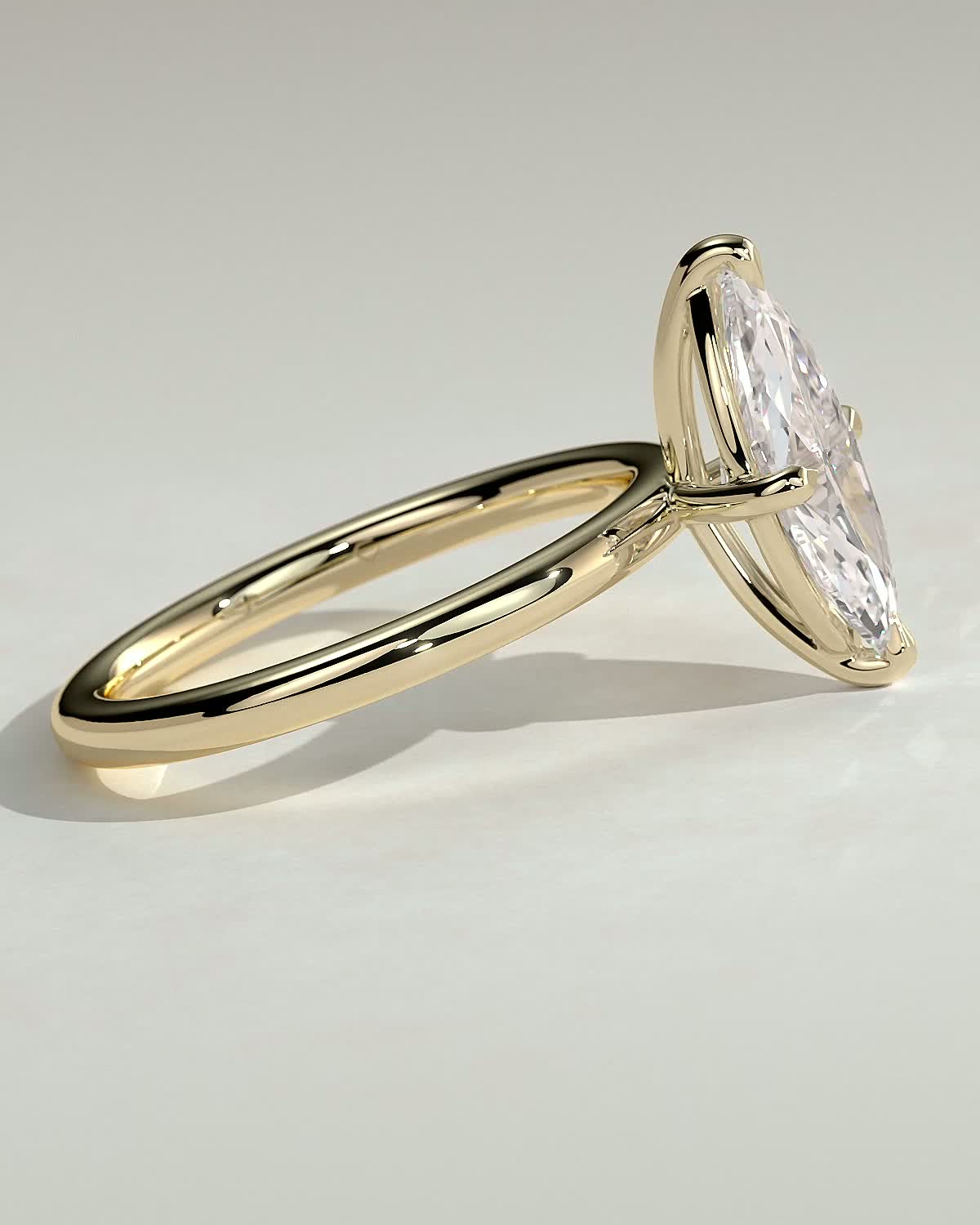 Round Halo, Pave & Split Shank Engagement Ring – 1.93 CT Lab Grown Diamond