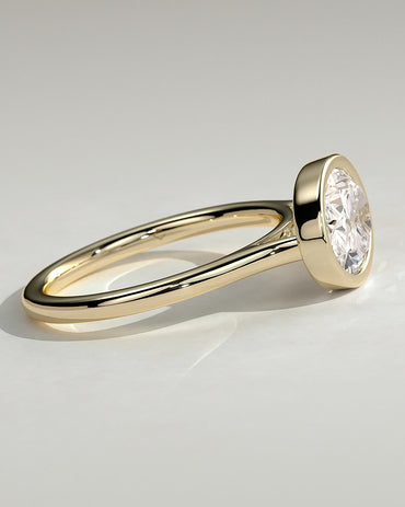 Round Halo, Pave & Split Shank Engagement Ring – 1.93 CT Lab Grown Diamond