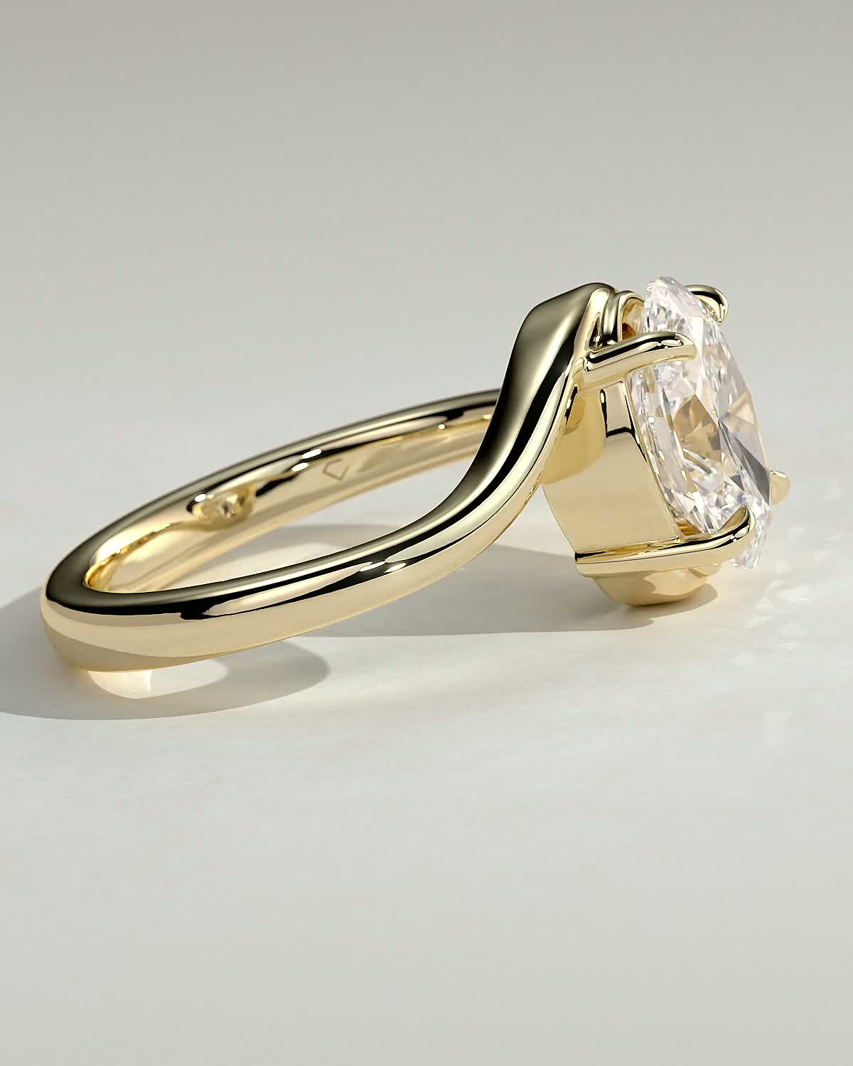 Round Halo, Pave & Split Shank Engagement Ring – 1.93 CT Lab Grown Diamond