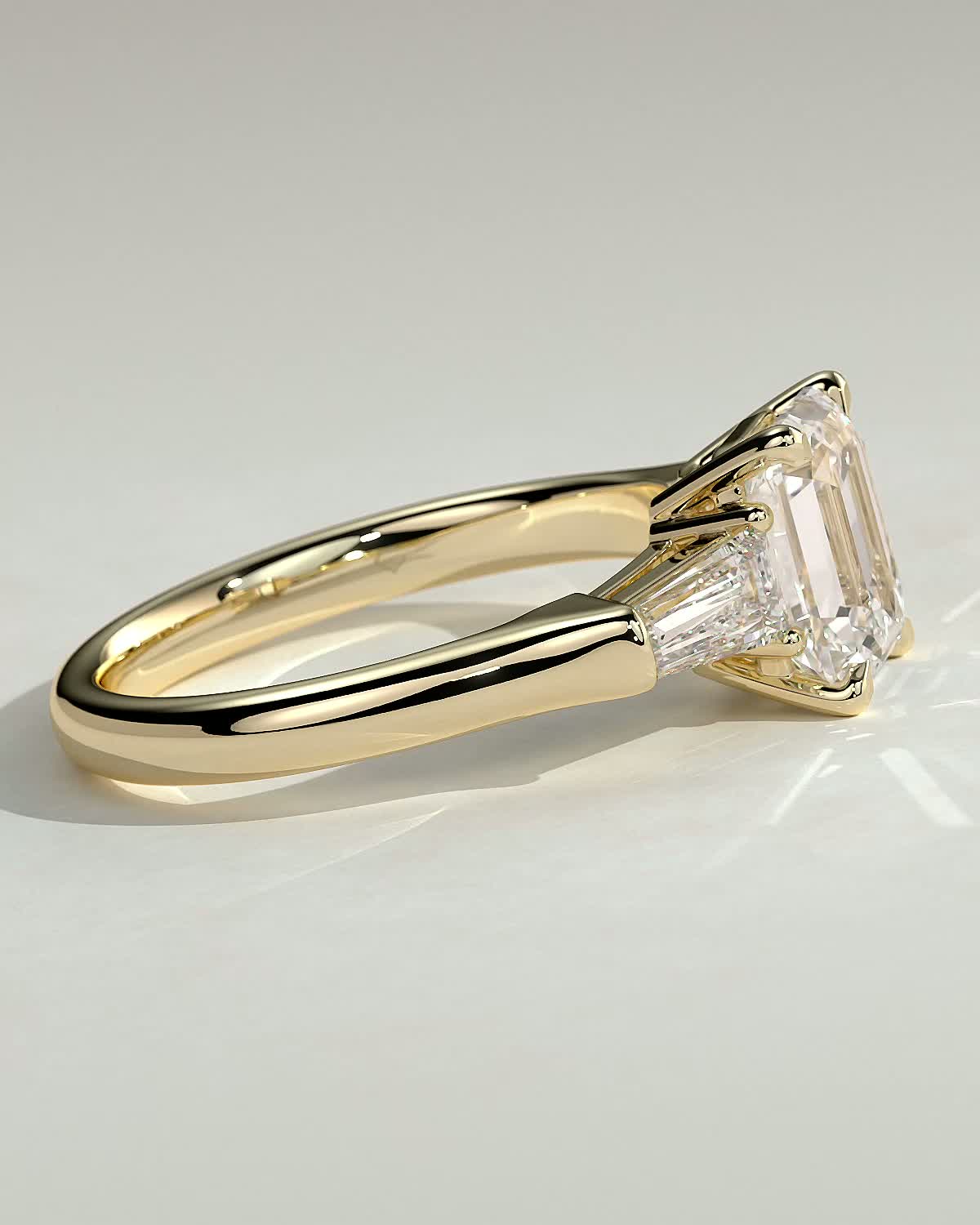 Round Halo, Pave & Split Shank Engagement Ring – 1.93 CT Lab Grown Diamond