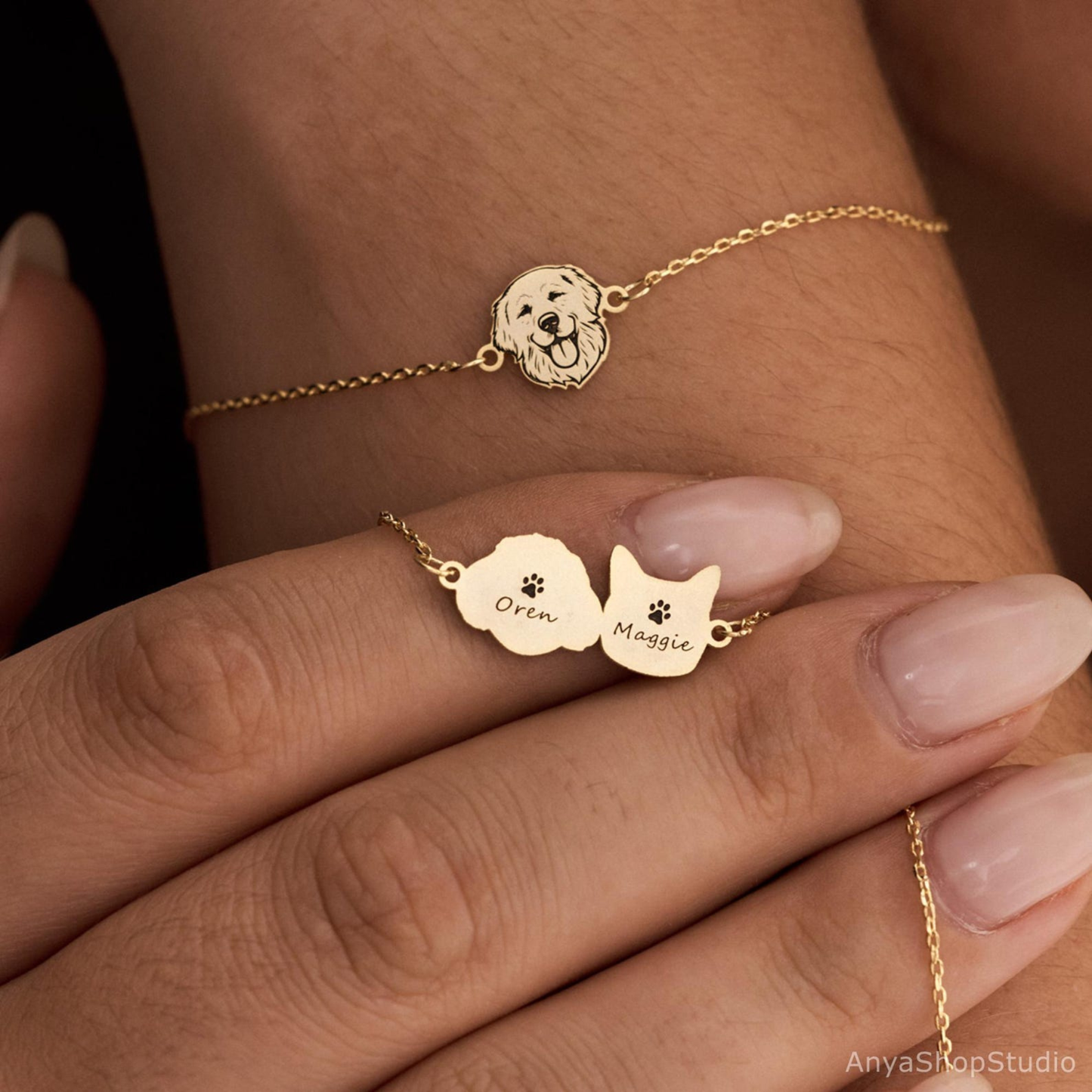 Dog Photo Personalised Bracelet