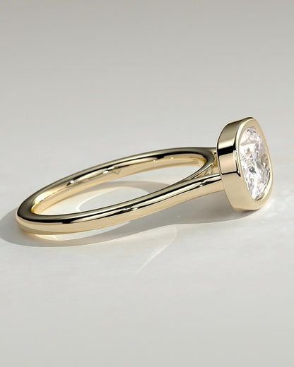 Round Halo, Pave & Split Shank Engagement Ring – 1.93 CT Lab Grown Diamond