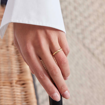 Timeless Heavy Plain Solid Gold Wedding Band