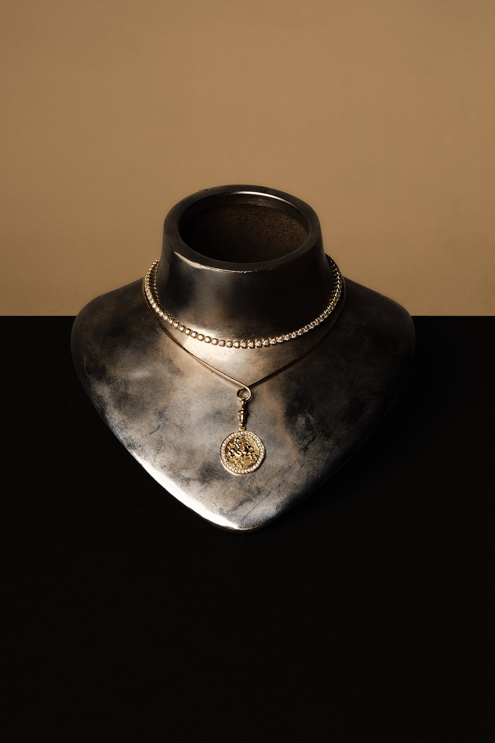 8.5 TCW Round Lab Grown Diamond Claw Tennis Necklace