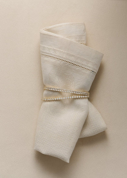 4 TCW Round Lab Grown Diamond Tennis Bracelet